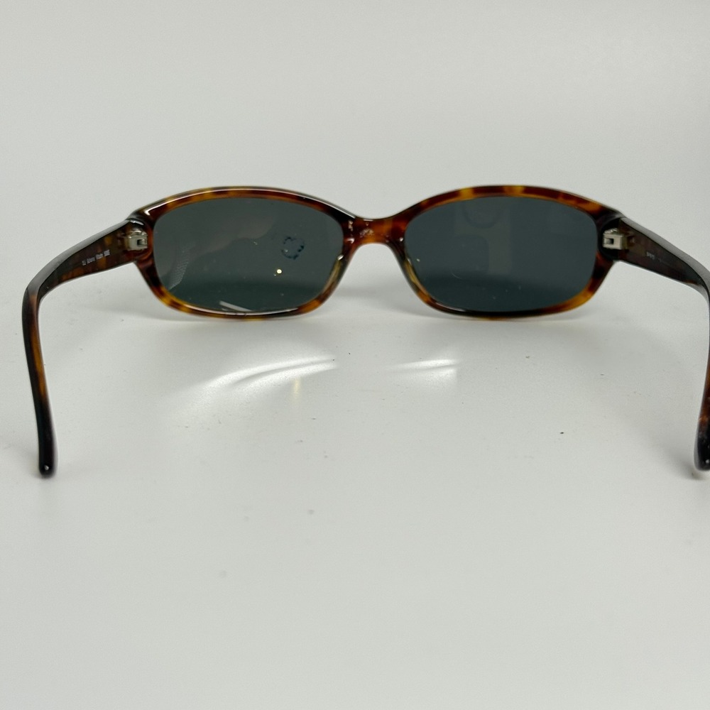 Adrienne Vittadini Tortoise Shell Oval Sunglasses AV 5008S Brown Grey Lens - Picture 3 of 7